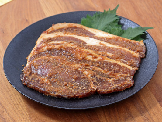元気豚 ロース味噌漬 120g 【200】