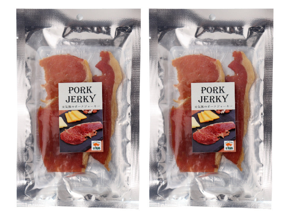 元気豚 ジャーキー 30g×2パック【ポスト投函】【900】