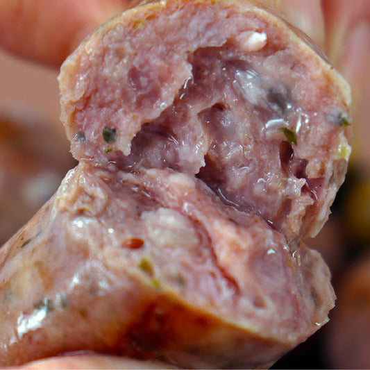 <新春セール>元気豚 粗挽きハーブフランク 300g(60g×5本入)【516】