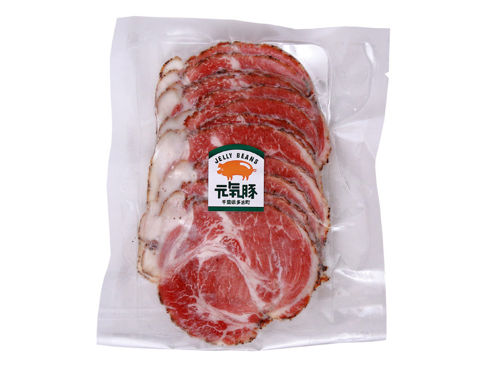 元気豚 ペッパーシンケン(スライス) 200g