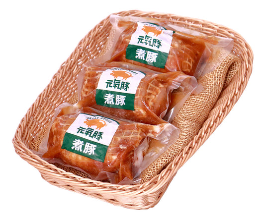 【ギフト】元気豚 煮豚セット（3個入）