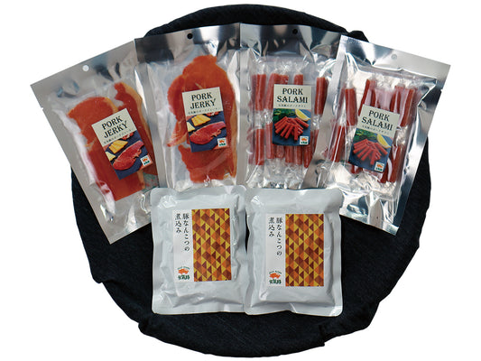 【ギフト】元気豚 贅沢おつまみセット【709】