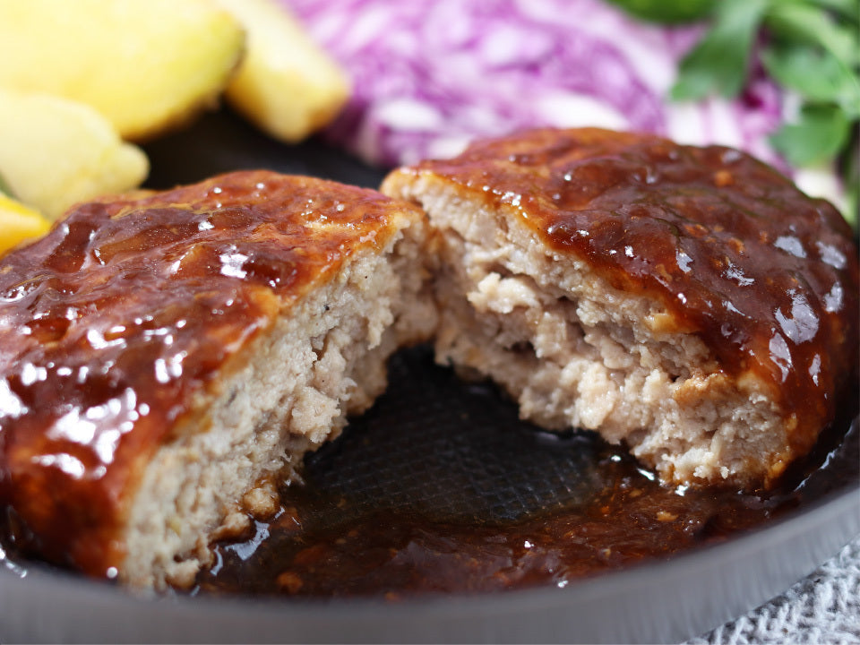 元気豚 ハンバーグ　140ｇ