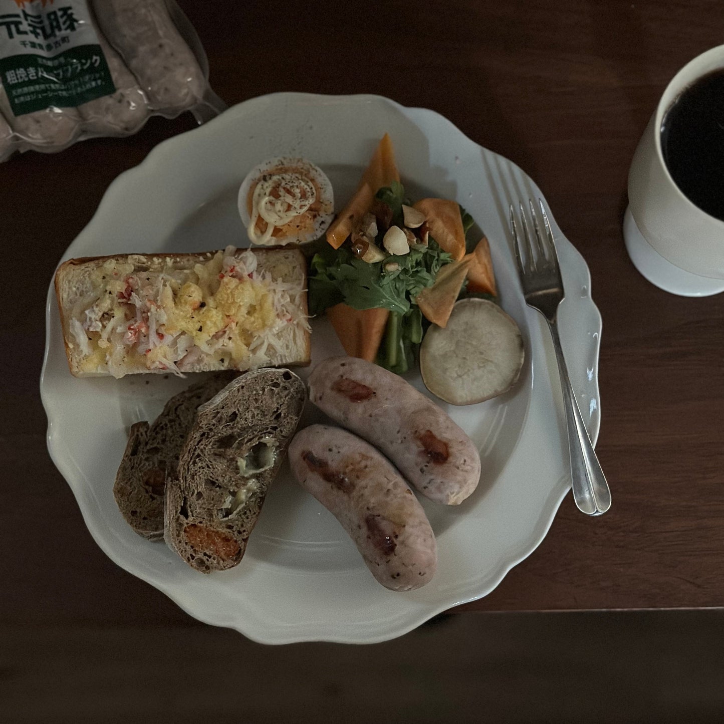 元気豚 粗挽きハーブフランク　300ｇ（60ｇ×5本入）×５パック【516】