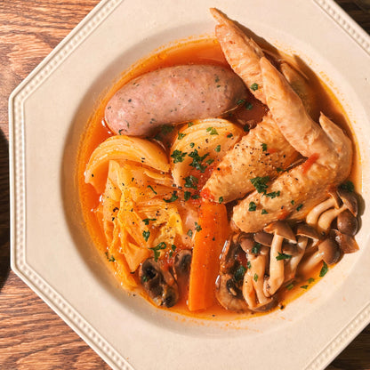 元気豚 粗挽きハーブフランク　300ｇ（60ｇ×5本入）×５パック【516】