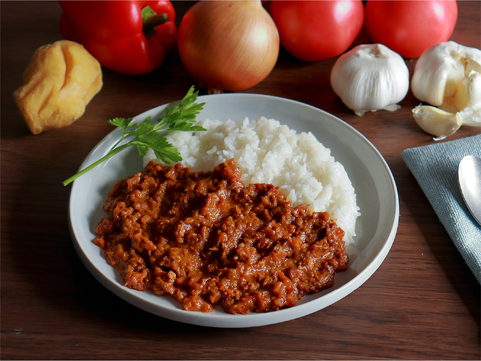 元気豚 キーマカレー　150ｇ×2パック【ポスト投函】