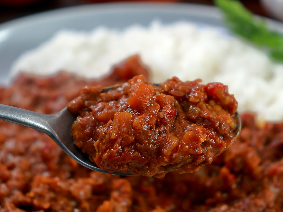 元気豚 キーマカレー　150ｇ×2パック【ポスト投函】