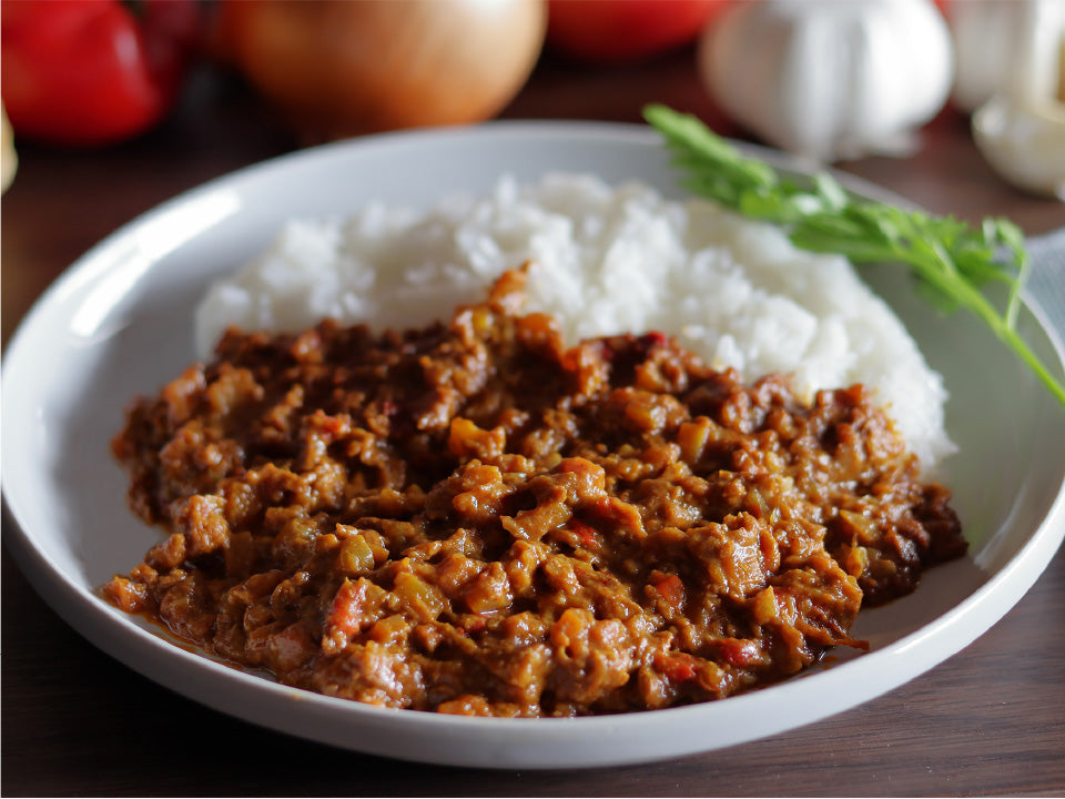 元気豚 キーマカレー　150ｇ×2パック【ポスト投函】