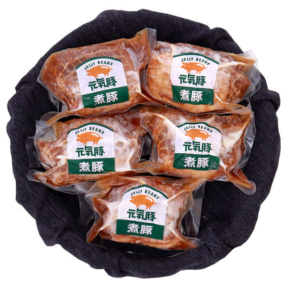 【ギフト】元気豚 煮豚セット（5個入）　【707】