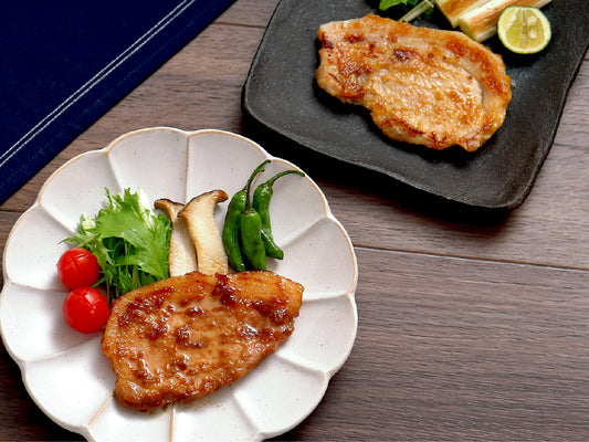 【ギフト】元気豚 ロース味噌漬2種セット　8枚