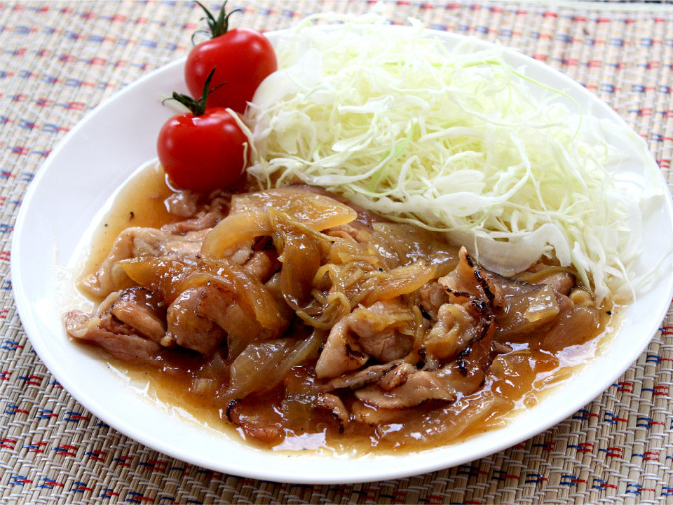 元気豚 バラ生姜焼き丼の具　140ｇ×2食入　【302】