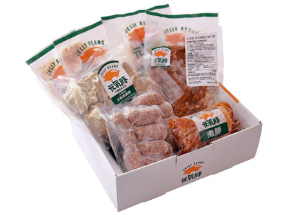 元気豚スペシャルセットは各種加工品がセットになっているので色々な味付けが楽しめます。