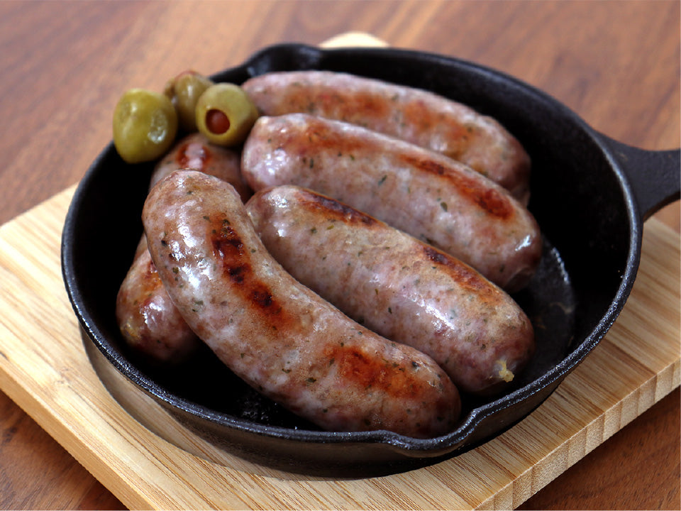 元気豚 粗挽きハーブフランク　300ｇ（60ｇ×5本入）