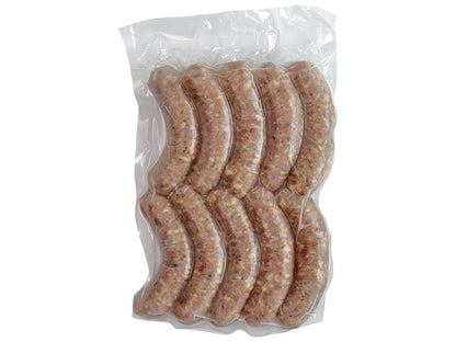 ＜10本入でお買得！＞元気豚 粗挽きハーブフランク　600ｇ（60ｇ×10本入）【514】