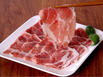 元気豚 肩ローススライス（しゃぶしゃぶ用）　200ｇ