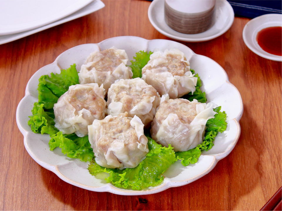 ＜送料込み・限定販売＞元気豚 大粒肉焼売 4個セット（300ｇ【50ｇ×6個入】×4P）【341】
